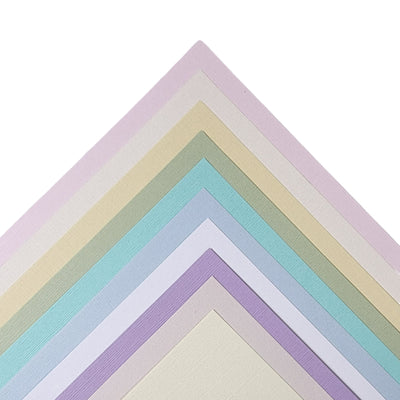 SOFT PASTELS CARDSTOCK VARIETY PACK - 10 Sheets - Bazzill 12x12 Cardstock