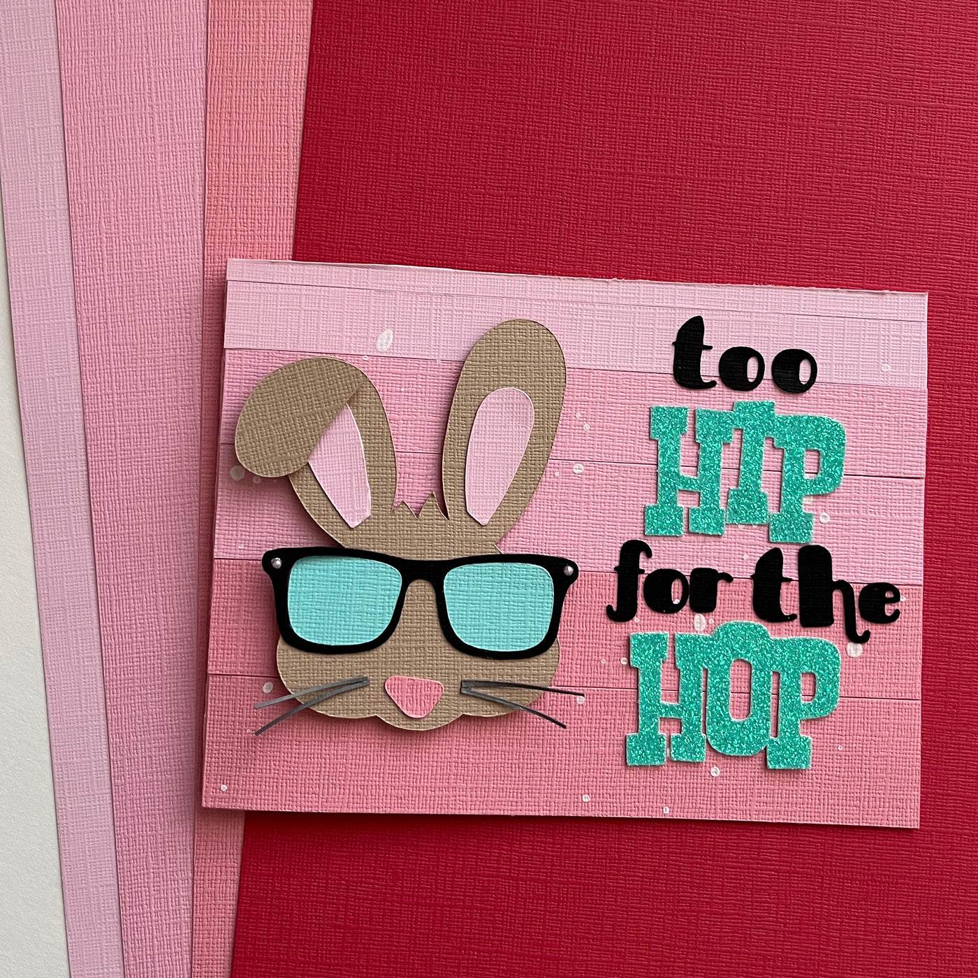 too hip handmade easter card