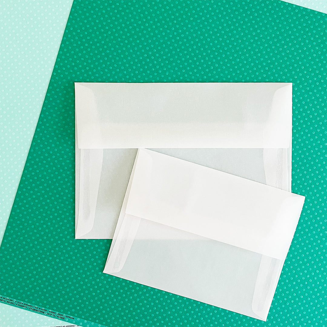 Translucent Envelope Design Translucent Vellum Envelopes 50Pcs Translucent Invitation Card Cover